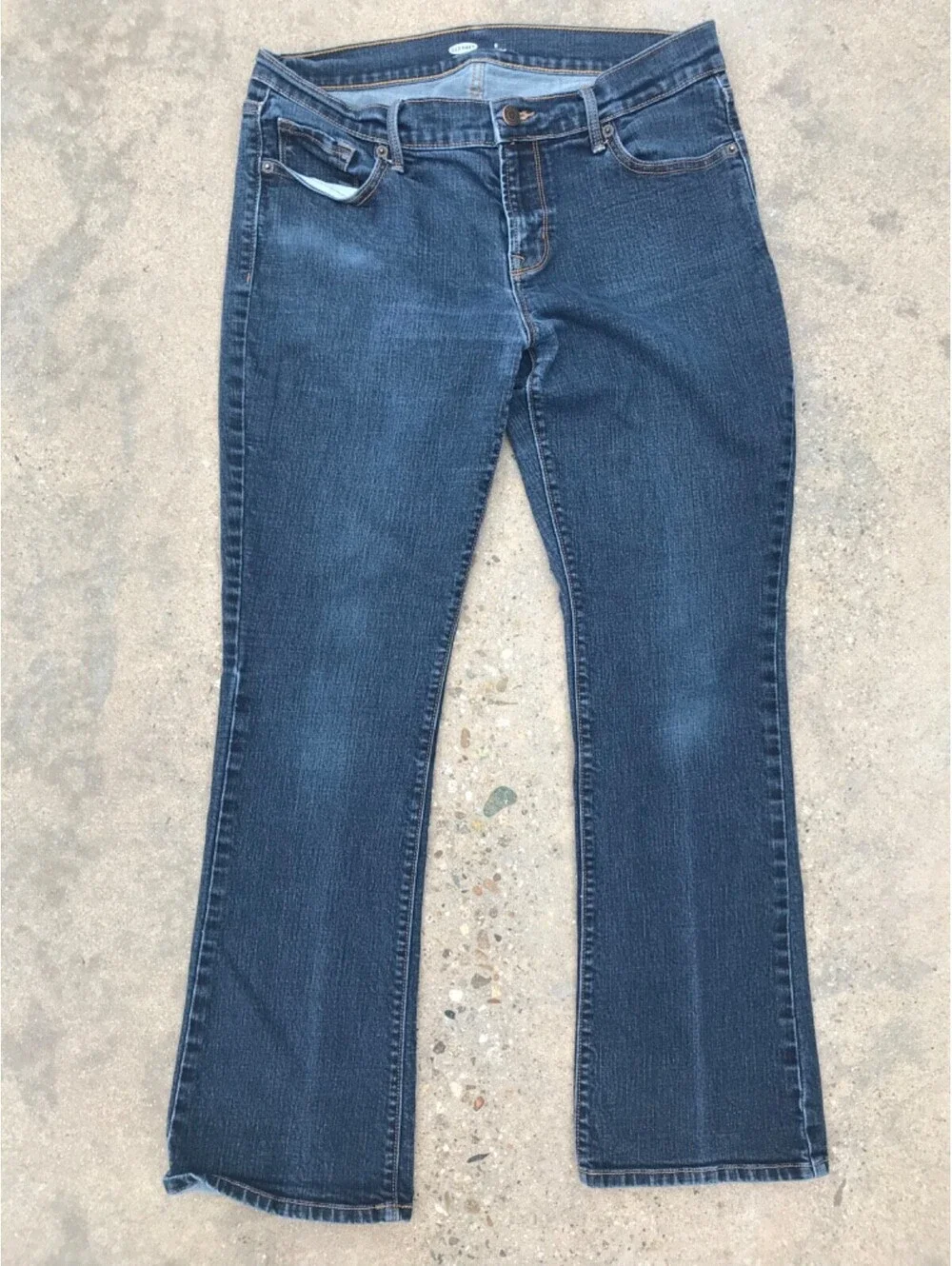 Old Navy Original Mid Rise Skinny Stretch Jeans Medium Wash Womens 8 Short